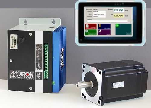 Typical Application: Touch-Control plus motor axis