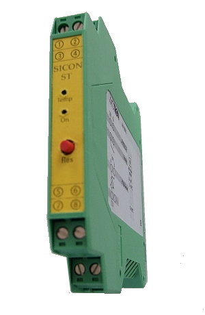 Sicherheitscontroller SICON ST Sicherheitscontroller SICON ST überwacht die Temperatur
